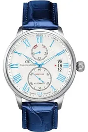 CARL VON ZEYTEN Automatikuhr CVZ0082WHS silberfarben