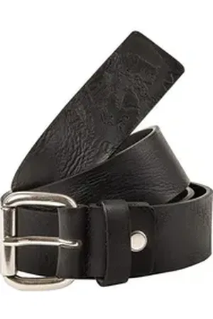 Diesel Ledergürtel Herren Gürtel Leder schwarz 95 cm