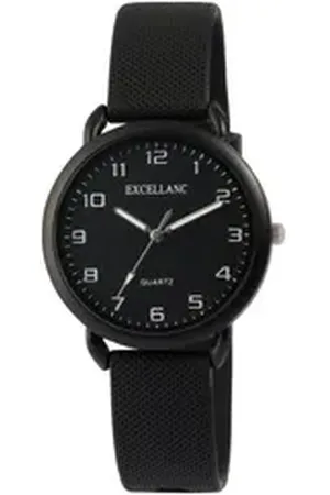 Excellanc Quarzuhr 1500007 mit Silikonarmband, Mineralglas, Superluminova