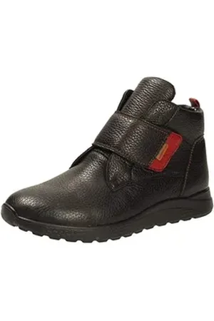 Waldläufer Waldläufer Schnür-Stiefeletten für Damen in schwarz schwarz Schlupfstiefel (1-tlg) schwarz 41