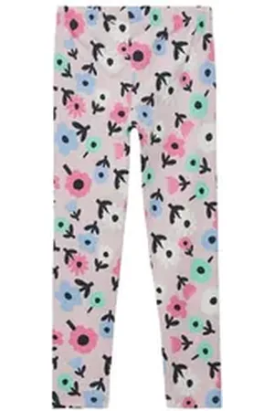 QS by s.Oliver Junior Leggings mit All-Over Print rosa 92
