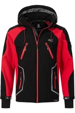 rock creek Softshelljacke Herren Softshelljacke Wanderjacke H-230 schwarz S