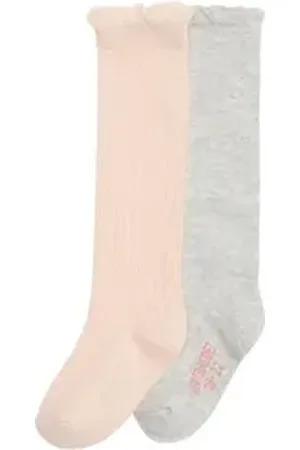 Vertbaudet Socken 2er-Pack Baby Strümpfe rosa 15/18
