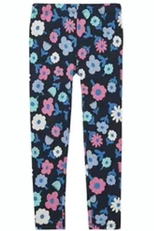 QS by s.Oliver Junior Leggings mit All-Over Print blau 92