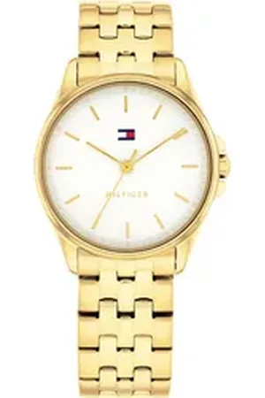 Tommy Hilfiger Quarzuhr JADE 1782773, Armbanduhr, Damenuhr, Edelstahlarmband, analog goldfarben