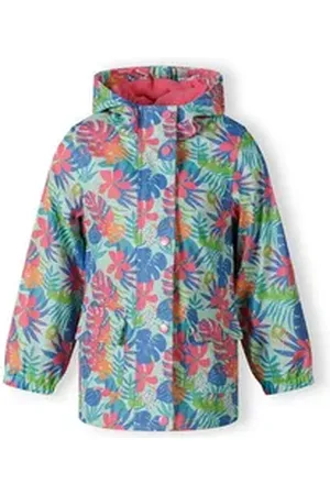 Minoti Regenjacke Regenjacke mit Kapuze (12m-6y) grün 104-110cm