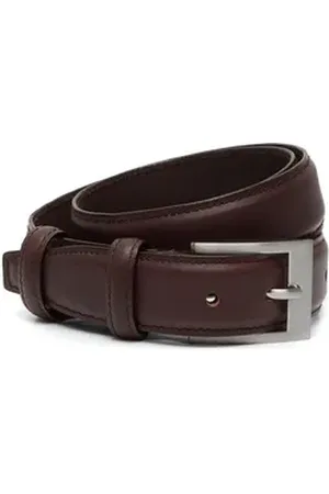 Chesterfield Synthetikgürtel Elliot Belt aus echtem Rindsleder braun W115