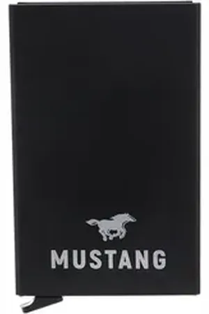 Mustang Kartenetui Lucca schwarz