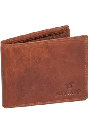 Mustang Geldbörse Udine, mit RFID-Blocker Schutz braun