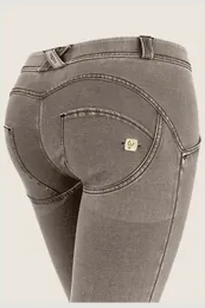 Freddy Jeggings WRUP2 SUPERSKINNY mit Lifting & Shaping Effekt grau XL