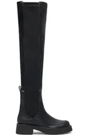 Desigual Overknees 24WSTP04 Schwarz Overkneestiefel schwarz