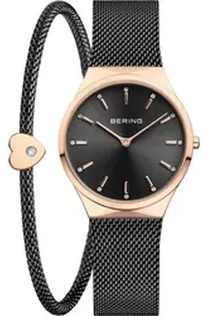Bering Quarzuhr 12131-169-GWP Damenuhr Classic Set mit Armband 31mm 3ATM 12131-169-GWP Damenuhr Classic Set mit Armband 31mm 3ATM