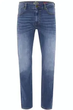 Oklahoma Jeans Slim-fit-Jeans mit Super-Stretch-Komfort blau 34