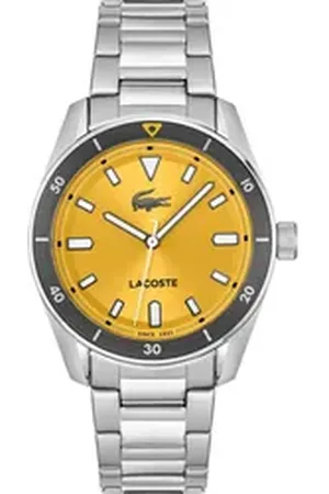 Lacoste Quarzuhr BOSTON 2011426, Armbanduhr, Herrenuhr, Edelstahlarmband, analog silberfarben