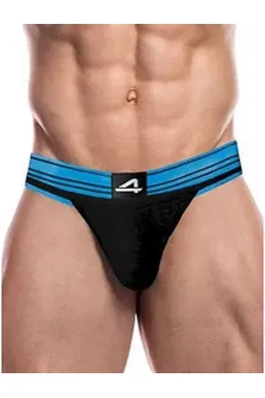 Cut4Me String Rugby Jockstrap Underwear Electric Blue XL blau XL