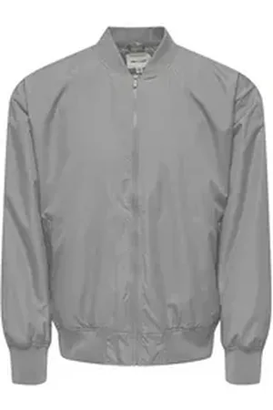 Only & Sons Blouson Uni Blouson Bomberjacke mit Reißverschluss ONSGAVIN BOMBER JACKET OTW CS grau|schwarz S