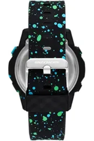 Skechers Chronograph GALLOWAY SR5245, Quarzuhr, Armbanduhr, Herrenuhr, digital, Beleuchtung schwarz