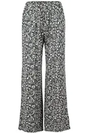 ROADSIGN Wirkhose Blossom Bliss (1, 1-tlg., 1) Floral bedruckt, weiches Material und bequemer Schnitt bunt|grau L