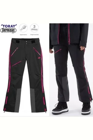 4F Leggings DERMIZAX® 20.000 - Damen Skihose, Membran Winterhose schwarz 40/L