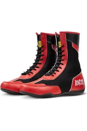 Benlee Rocky Marciano Longplex Boxschuhe aus Kunstleder (1 Paar) Boxschuh rot 40