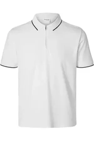 Only & Sons Poloshirt - Stilvolles und modisches kurzarm Poloshirt mit Zip weiß XXL