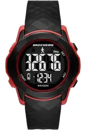 Skechers Chronograph GALLOWAY SR5243, Quarzuhr, Armbanduhr, Herrenuhr, digital, Beleuchtung schwarz