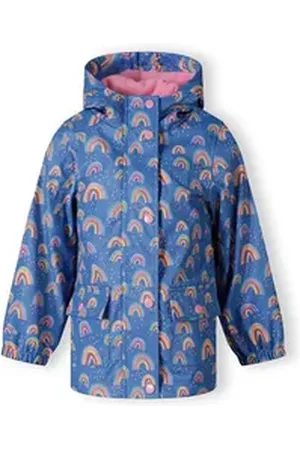 Minoti Regenjacke Regenjacke mit Kapuze (12m-6y) blau 80-92cm