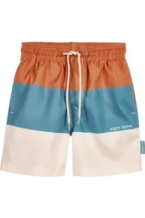 Playshoes Badeshorts Beach-Short Color Block blau 74/80 - ca. 9-12 Monate
