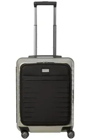 Titan ® Hartschalen-Trolley LITRON Frame, 4 Rollen grau