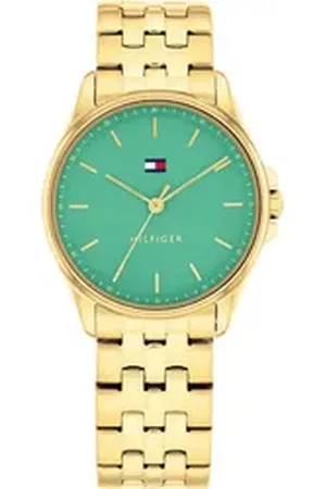 Tommy Hilfiger Quarzuhr JADE 1782774, Armbanduhr, Damenuhr, Edelstahlarmband, analog goldfarben