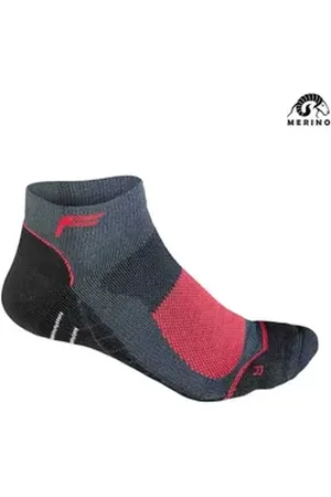 F-Lite Laufsocken - MTB MID Merino - Fahrradsocken Sportsocken (0-Paar) schwarz S