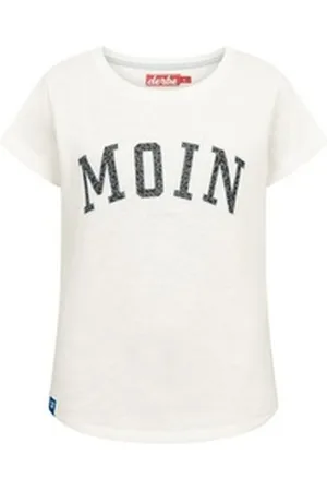 Derbe T-Shirt Moin Leo Damen T-Shirt (1-tlg) weiß S
