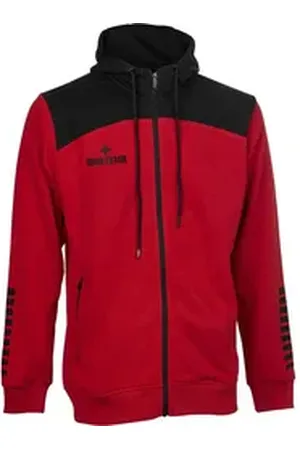 Derbystar Sweatjacke Kinder Kapuzen-Sweatjacke Ultimo v23 rot|schwarz 164
