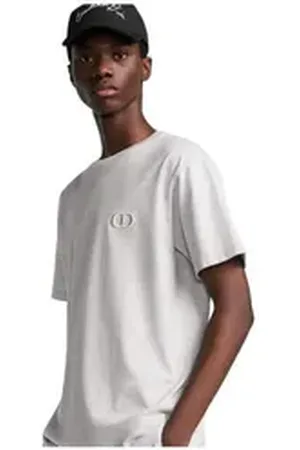 Dior Print-Shirt CD Icon T-Shirt, Relaxed Fit Grey grau XL