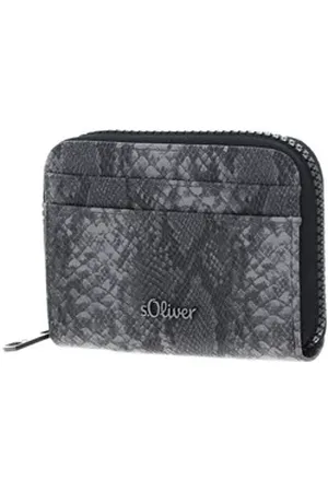 QS by s.Oliver Geldbörse Zip Around Wallet schwarz
