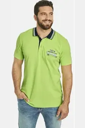 Jan Vanderstorm Poloshirt TEOFIL in zwei Farben grün 6XL (76/78)