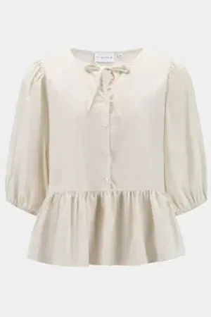 Nadine H. Klassische Bluse beige 40