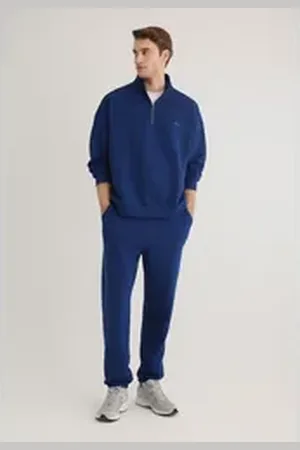 Mavi Troyer HALF ZIP SWEATSHIRT Zip Up Sweatshirt blau M