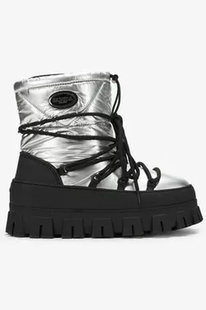 Badura Damen Stiefel 38 silberfarben 5905588984801 Stiefel silberfarben