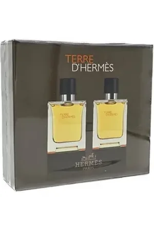 Hermès HERMÈS Eau de Toilette Terre D`Hermes 2 X Eau de Toilette Spray 50 ml NEU & OVP