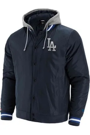 Fanatics Collegejacke MLB Los Angeles Dodgers Sateen Kapuzen blau S