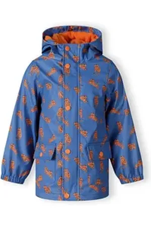 Minoti Regenjacke Regenjacke mit Kapuze (12m-6y) blau 110-116cm