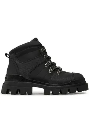 Desigual Schnürstiefeletten 24WSTY02 Schwarz Schnürstiefel schwarz 41 EU