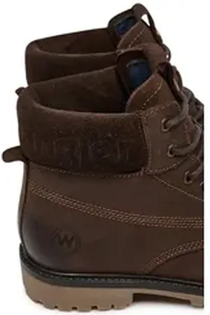 Wrangler Schnürstiefeletten Arch Men High 20243041.IKU Braun Schnürstiefel braun 41 EU