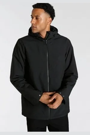 Jack Wolfskin Funktionsjacke NOSTA Outdoorjacke Wasserabweisend und Winddicht, Übergangsjacke schwarz S