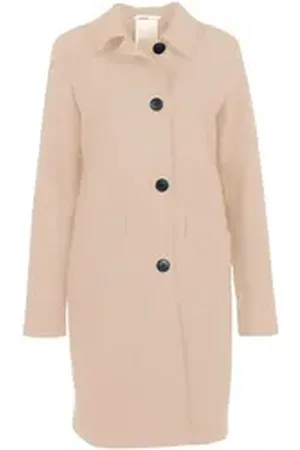 Fuchs Schmitt Langmantel Damen Kurzmantel beige 44