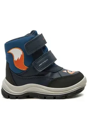 Geox Schneeschuhe Schneeschuhe B Flanfil Boy B Abx B463VB 054FU CF44K M Dunkelblau blau 20