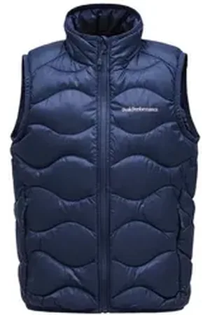 Peak Performance Daunenweste Jr Helium Down Vest mit sportivem Design blau 150