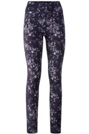 hessnatur Leggings Fitted Medium Cut ACTIVE LIGHT aus Bio-Baumwolle (1-tlg) lila L