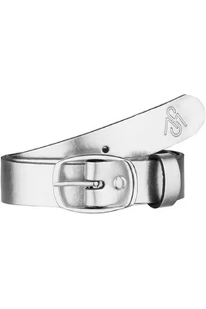 Merry Style Ledergürtel Damen Gürtel Ledergürtel 3 cm Breit D41 silberfarben 85 cm